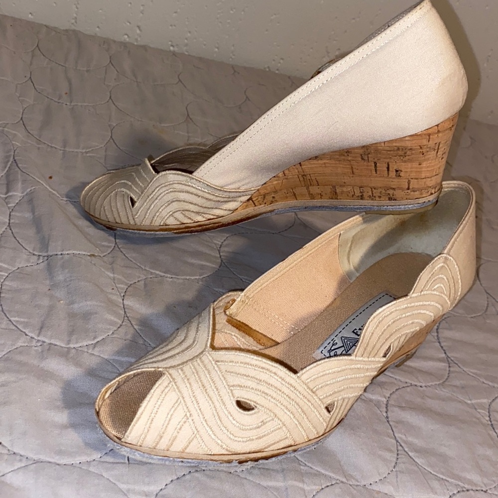 Vintage Evan Picone wedges